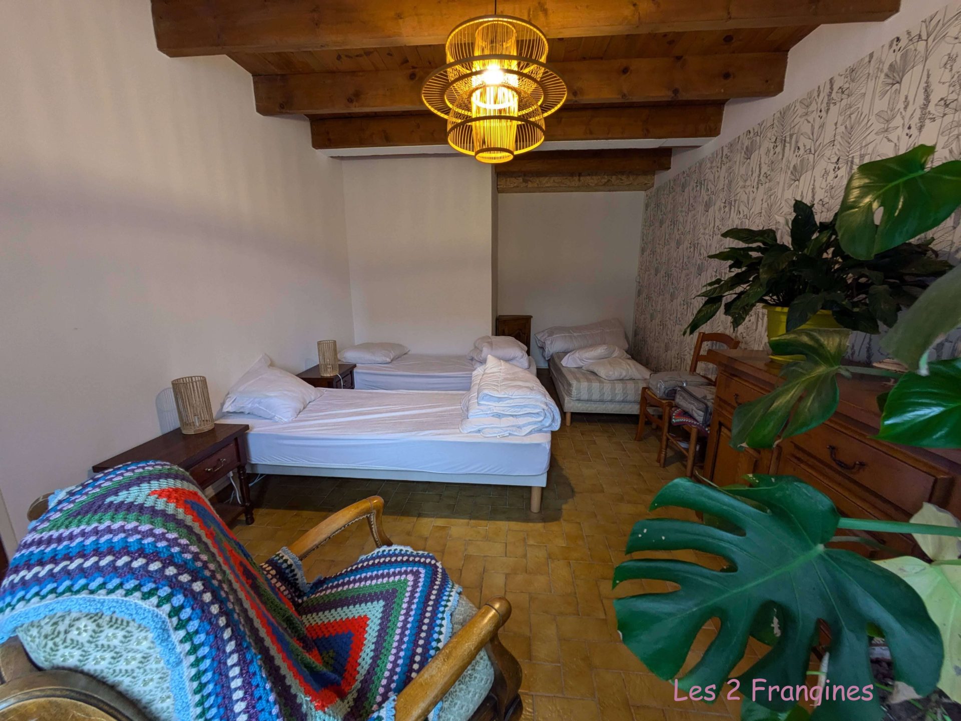 Chambre du rez-de-chauss&eacute;e